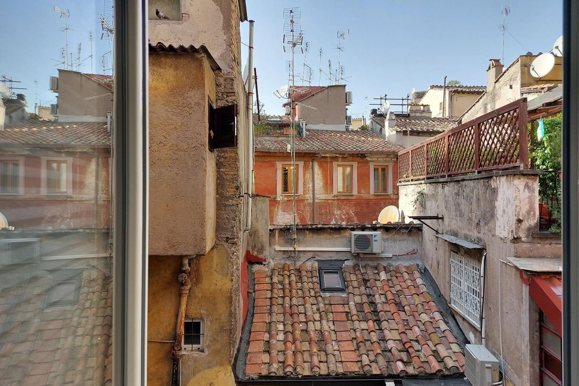 Apartmán Campo Dei Fiori Con Terrazzo Řím Exteriér fotografie